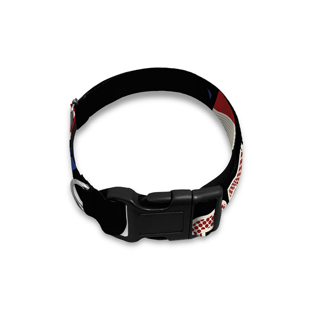 Firefighter I Fight What You Fear Print Dog Collar