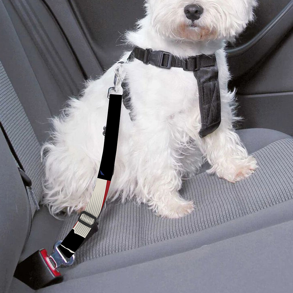 Firefighter I Fight What You Fear Print Dog Seat Belt