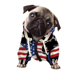 Firefighter I Fight What You Fear Print Dog Zip Up Hoodie