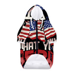 Firefighter I Fight What You Fear Print Dog Zip Up Hoodie