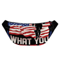 Firefighter I Fight What You Fear Print Fanny Pack