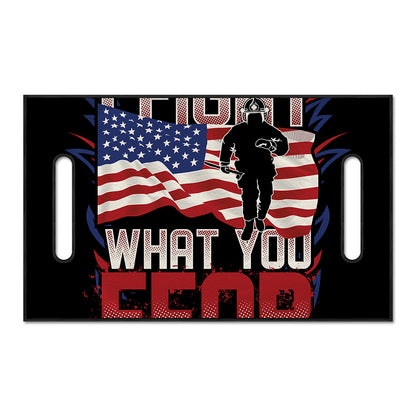 Firefighter I Fight What You Fear Print Golf Cart Seat Cover