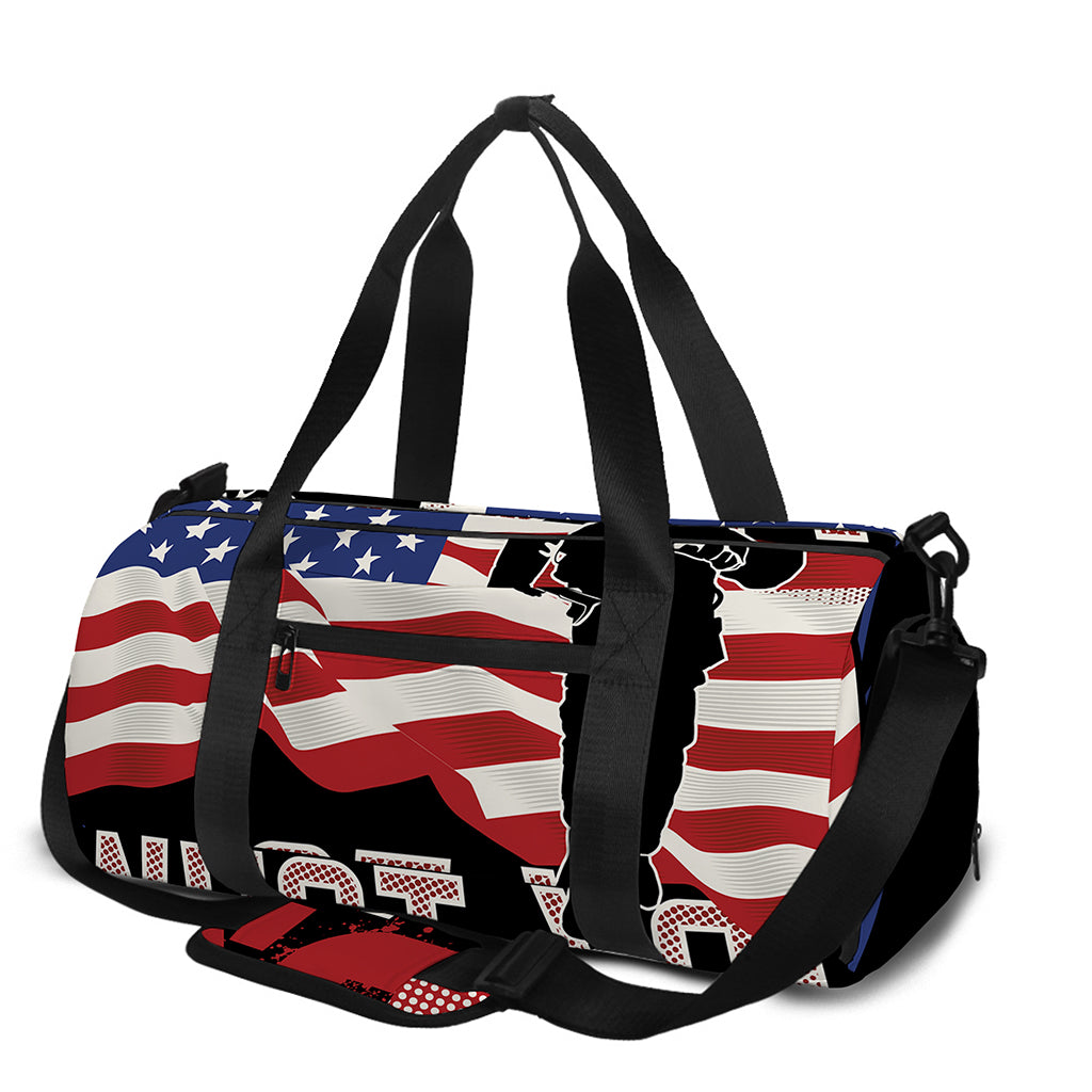 Firefighter I Fight What You Fear Print Gym Bag