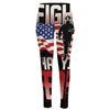 Firefighter I Fight What You Fear Print High-Waisted Pocket Leggings