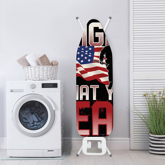 Firefighter I Fight What You Fear Print Ironing Board Cover