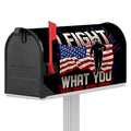 Firefighter I Fight What You Fear Print Mailbox Cover
