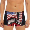 Firefighter I Fight What You Fear Print Men's Short Boxer Briefs