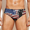 Firefighter I Fight What You Fear Print Men's Swim Briefs