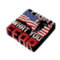 Firefighter I Fight What You Fear Print Outdoor Seat Cushion Cover
