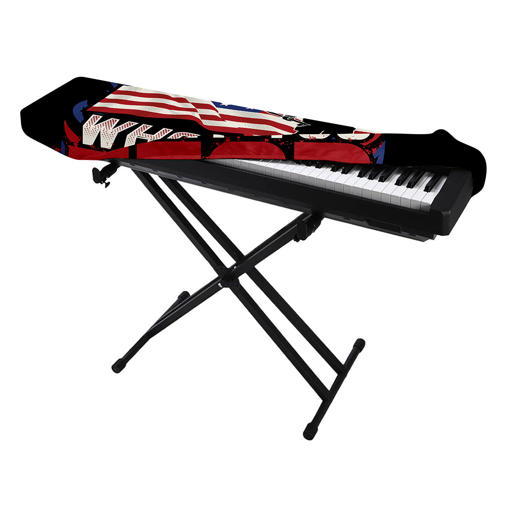 Firefighter I Fight What You Fear Print Piano Keyboard Cover