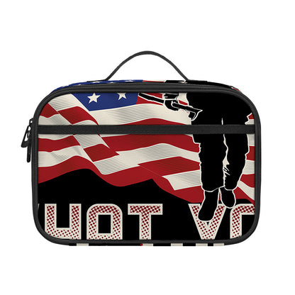 Firefighter I Fight What You Fear Print Portable Lunch Bag