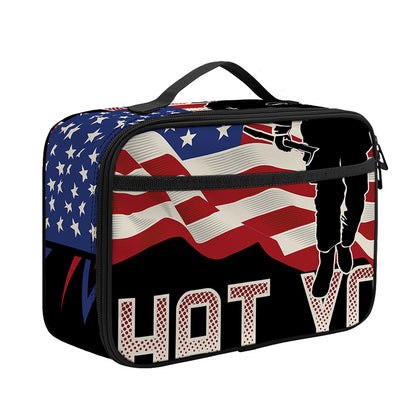 Firefighter I Fight What You Fear Print Portable Lunch Bag
