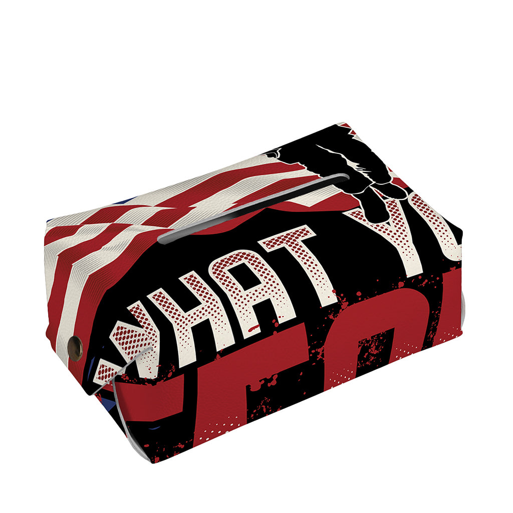 Firefighter I Fight What You Fear Print Rectangle Tissue Box Cover