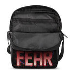 Firefighter I Fight What You Fear Print Rectangular Crossbody Bag