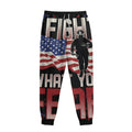 Firefighter I Fight What You Fear Print Sweatpants