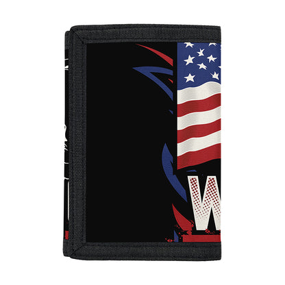 Firefighter I Fight What You Fear Print Trifold Wallet