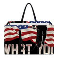 Firefighter I Fight What You Fear Print Utility Tote Bag