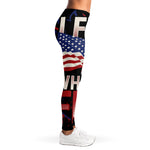 Firefighter I Fight What You Fear Print Women's Leggings