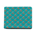 Fish And Jellyfish Pattern Print Bifold Wallet