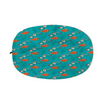 Fish And Jellyfish Pattern Print Car Side Mirror Covers