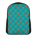 Fish And Jellyfish Pattern Print Casual Backpack