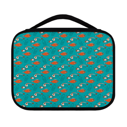 Fish And Jellyfish Pattern Print Classic Bible Case