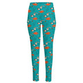 Fish And Jellyfish Pattern Print High-Waisted Pocket Leggings