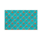 Fish And Jellyfish Pattern Print Polyester Flag