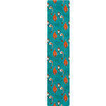 Fish And Jellyfish Pattern Print Table Runner