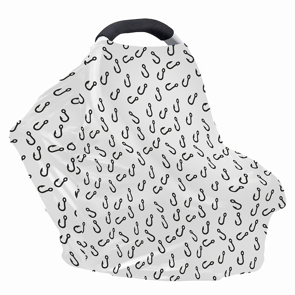 Fish Hook Pattern Print Baby Seat Cover