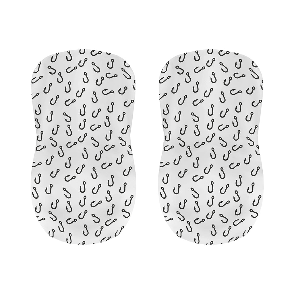 Fish Hook Pattern Print Bar Stool Covers