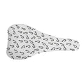 Fish Hook Pattern Print Bicycle Seat Cover
