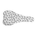 Fish Hook Pattern Print Bicycle Seat Cover