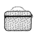 Fish Hook Pattern Print Briefcase Bible Bag