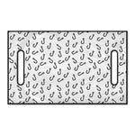 Fish Hook Pattern Print Golf Cart Seat Cover