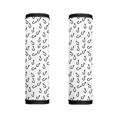 Fish Hook Pattern Print Handle Covers