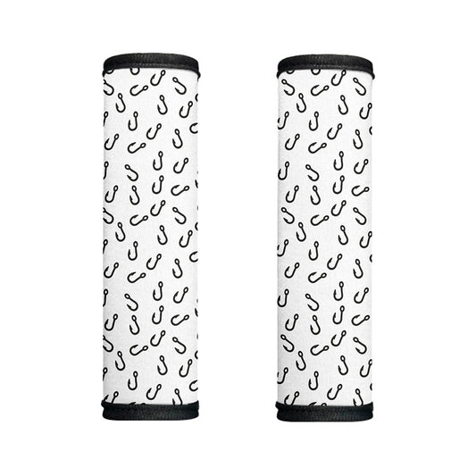 Fish Hook Pattern Print Handle Covers