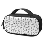 Fish Hook Pattern Print Insulin Cooler Travel Case