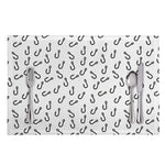 Fish Hook Pattern Print Placemat