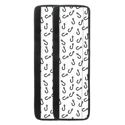 Fish Hook Pattern Print Refrigerator Handle Covers