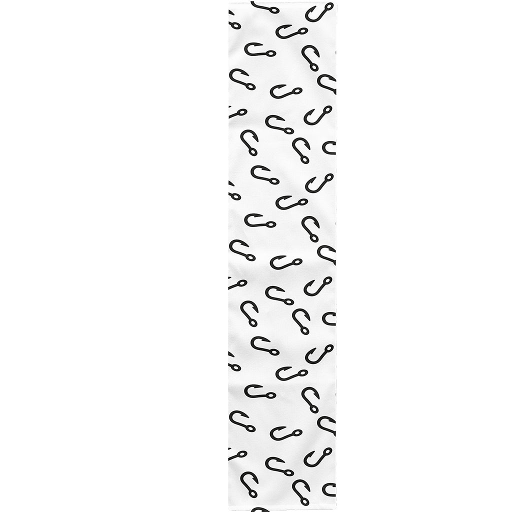 Fish Hook Pattern Print Table Runner