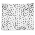 Fish Hook Pattern Print Tapestry