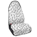 Fish Hook Pattern Print Waterproof Car Seat Cover