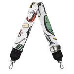 Fishing Equipment Pattern Print Bag Strap