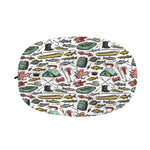 Fishing Equipment Pattern Print Car Side Mirror Covers