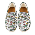 Fishing Equipment Pattern Print Casual Shoes