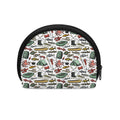Fishing Equipment Pattern Print Coin Purse