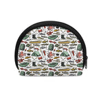 Fishing Equipment Pattern Print Coin Purse