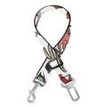Fishing Equipment Pattern Print Dog Seat Belt