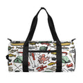 Fishing Equipment Pattern Print Gym Bag